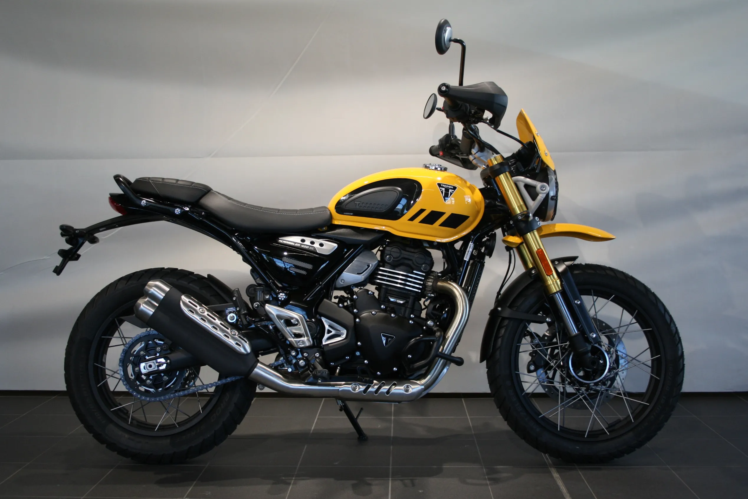 SCRAMBLER 400 XC 35 mm Tieferl